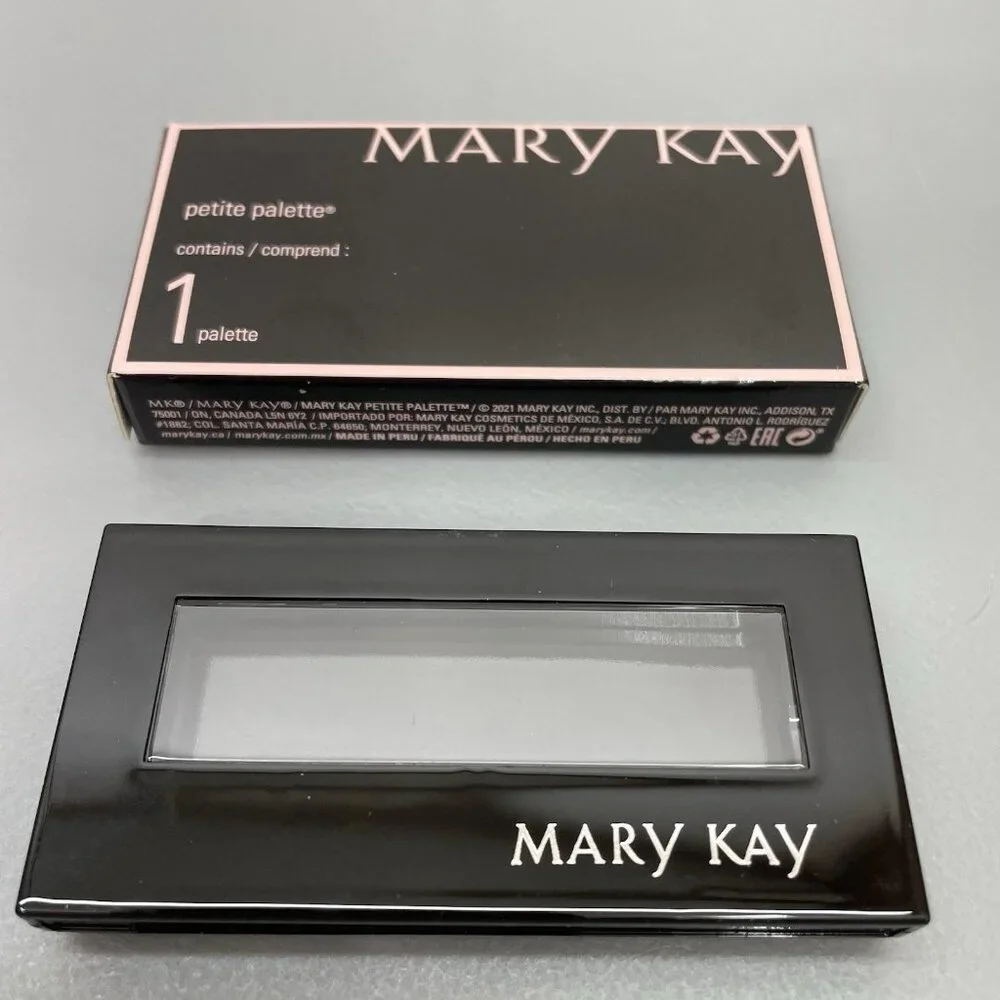Mary Kay Empty Refillable Magnetic Petite‎ Palette Black New